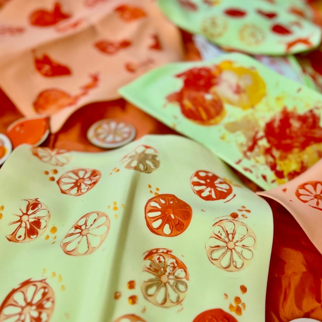 citrus stamping tutorial creativo 